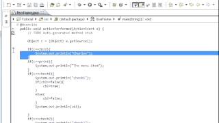 Java programming part 77 GUI  ComboBox with ActionListener [upl. by Okuy284]