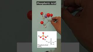 PhosphoricacidH3po4chemistry3dformulaacidformula [upl. by Ravo851]