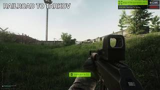 Railroad to Tarkov Exit Location Customs With Map  Escape From Tarkov [upl. by Farlay]