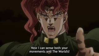 โจโจ้ ล่าข้ามศตวรรษ2015 ภาค 3  Kakyoin vs DIO เสียง 1993 [upl. by Garin]