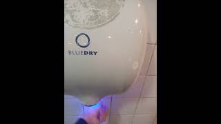 2 Bluedry Ecodry Hand dryers amp Dryflow F5 Eco Hand dryer 🚹Odeon Swansea [upl. by Anilef]