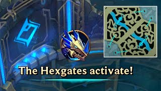 Hextech Drake Interactions  new Portals Mechanic [upl. by Gael]