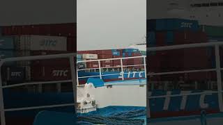 SITC SHANDONG ship cargoship shippingport shipspotting [upl. by Hennahane913]