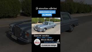 Mercedes 300 SEL 63 M100 A la venta en CLASICOS RIOJA [upl. by Ynatil]