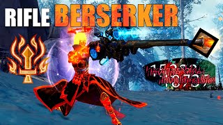 Gw2 Warrior RIFLE quotTWOSHOTquot BERSERKER WvW ROAMING  JOKER TIME 19 [upl. by Atterual]