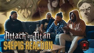 Attack On Titan Season 4 Episode 16 Reaction  Phantom Nerds DONquotT END IT LIKE THIS [upl. by Nanah]