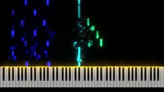 The Distortionist vocaloid song  intermediate Piano Tutorial NivekPiano [upl. by Tova563]