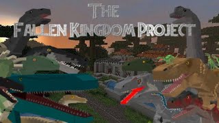 The Fallen Kingdom Project  Minecraft Dinosaur Addon [upl. by Cati750]