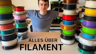 3D Druck Filament Alles was Du wissen musst [upl. by Iolenta924]