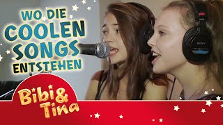 Bibi amp Tina MÄDCHEN GEGEN JUNGS  wo die coolen Songs entstehen [upl. by Baptist]