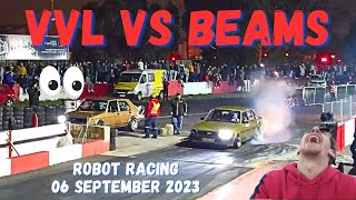 Robot Racing  VVL vs Beams [upl. by Stearns]