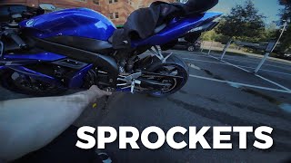 MOTORCYCLE SPROCKETS EXPLAINED  ACCELERATE HARDER [upl. by Troyes]