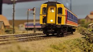 New Hornby Southern and South West Trains 4VEP running on Wellbridge [upl. by Drofwarc265]