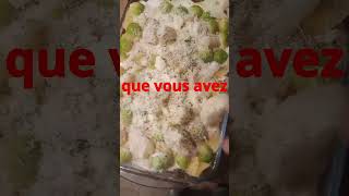 Episode 3 Le gratin a ma façon francefrenchfood food cuisine shorts youtubeshorts pourtoi [upl. by Halland]