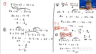 PERSAMAAN LINEAR 1 VARIABEL [upl. by Michiko]