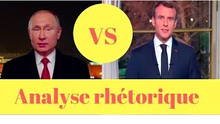 Les voeux on compare Poutine et Macron [upl. by Laamak]