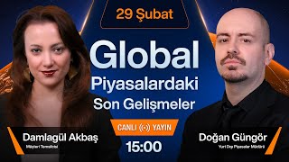 29 Şubat  Global Piyasalardaki Son Gelişmeler [upl. by Gayn920]