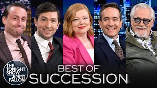 Best of Succession Brian Cox Kieran Culkin Sarah Snook Matthew Macfadyen Nicholas Braun [upl. by Salbu]