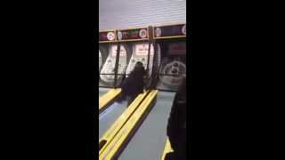 Hasidic child cheating at arcade game as adult hasid watches and urges him on Chol HaMoed Passover [upl. by Efi]