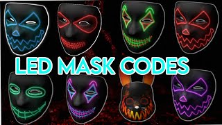 Roblox Mask Codes Brookhaven Mask Codes [upl. by Soelch417]