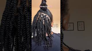 Mini Twists on Natural Hair 4chair 4cnaturalhair [upl. by Hoffman]