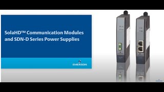 Emerson offers Power Supplies and Communication Modules for Top Performance of Industrial Automation [upl. by Ahsikahs]