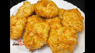 How to make Coconut Macaroons  Easy recipe at home  stepbystep guide from scratch [upl. by Casady]