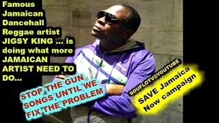 Famous Jamaican Artist Begs Jamaica NO MORE GUN SONGS Stop the killings [upl. by Akiram]