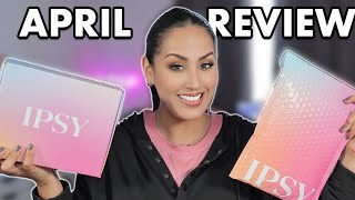 DOUBLE UNBOXING IPSY GLAM BAG amp BOXYCHARM APRIL 2024 [upl. by Ferree]