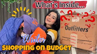 WINTER SHOPPING ON BUDGET  What Is Inside The Box Lets Find Out [upl. by Rufus]