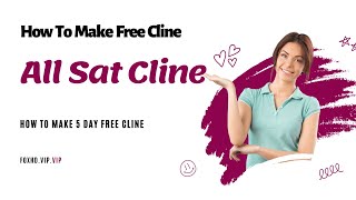 How To Make Free Cline  5 Days Free Cline l Free Cccam Cline Panel 2023 [upl. by Ayik]