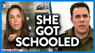 Host Goes Silent as Her Gotcha Question for IDF Officer Backfires [upl. by Noland]