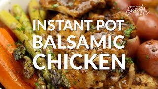 How To Make Instant Pot Balsamic Chicken [upl. by Prebo117]