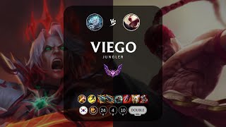 Viego Jungle vs Lee Sin  KR Master Patch 148 [upl. by Ahterahs]