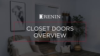 Renin Closet Doors Overview [upl. by Cristine]