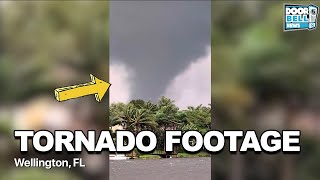 Hurricane Milton TORNADO Footage [upl. by Oicirbaf861]