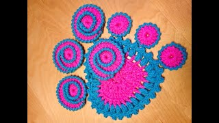 Crochet motivos de encajes facil [upl. by Atis]