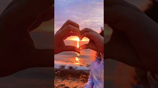 Calming Sea and Sunset❤️🌊🌅wave shorts sea seasound calming love sunset beautiful cute [upl. by Siroval]