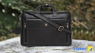 WILDHORN® Leather laptop Messenger bag for Men [upl. by Renato]