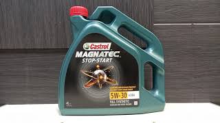 Моторное масло Castrol Magnatec STOPSTART 5W30 A3B4 4 литра [upl. by Ennaej]