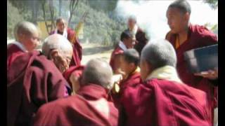 Tulku Urgyen Yangsi Rinpoche at Nagi Gompa Nepalwmv [upl. by Roderic]