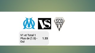 Marseille VS Angers [upl. by Htinnek]