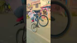 Cycle stunt crezystant07🤩 public reaction cycle Willy [upl. by Sadirah]