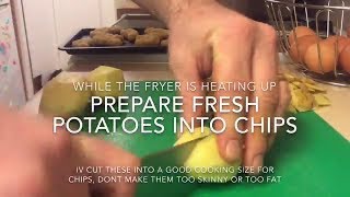 How to Cook Perfect Chips using a Deep Fat Fryer [upl. by Louie]