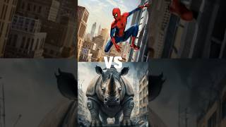 Spiderman VS Rhion Who winner [upl. by Chandler]