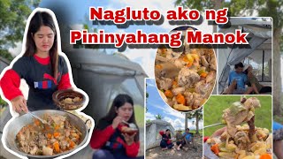 Nagluto ako ng Pininyahang Manok  Tara ho Camping sa Bukid  Ka Mangyan Vlogs [upl. by Aundrea244]