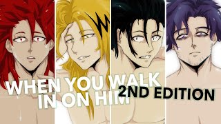 When You Walk In On Him  2nd ED  Kirishima Kaminari Sero Shinsou x Listener BNHA ASMR Read [upl. by Onavlis]