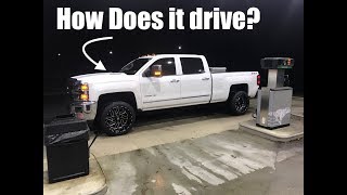 How Does my LOWERED Duramax drive [upl. by Ettenay]