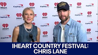 Chris Lane at iHeartCountry Festival 2024  FOX 7 Austin [upl. by Eigger]