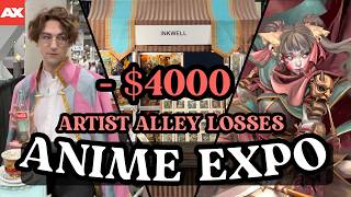 Anime Expo Artist Table Destroyed 2024 expenses  profit breakdown [upl. by Riegel]